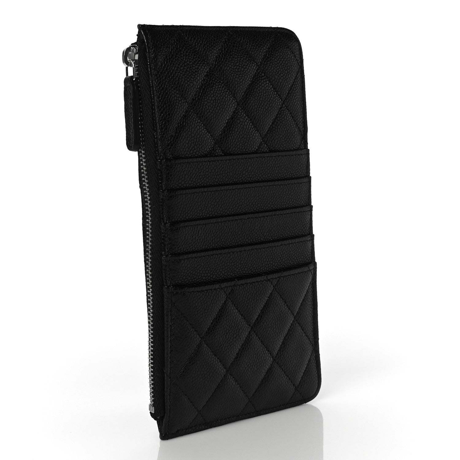Chanel Caviar Quilted Classic iPhone Pouch Black 3 of 11