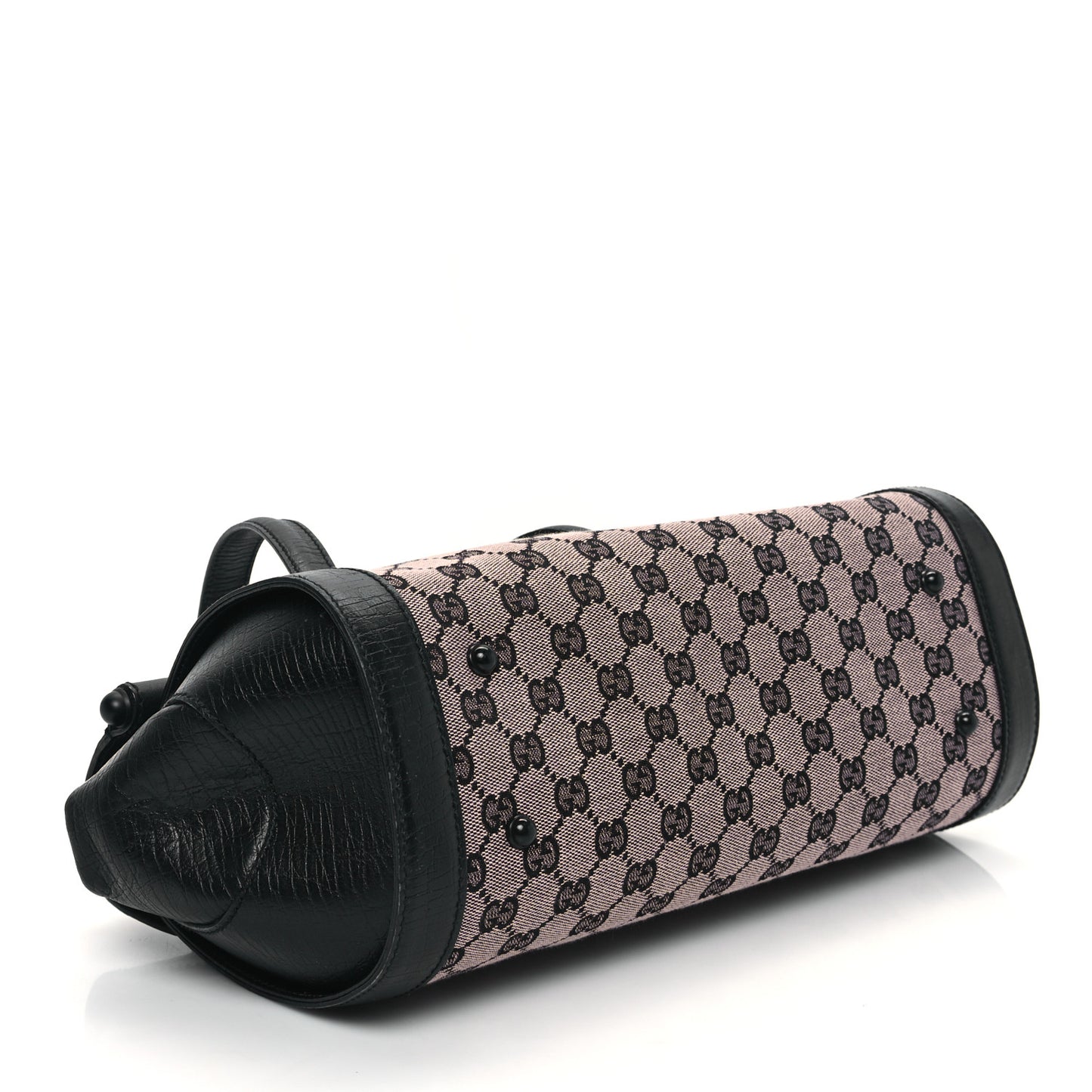 Monogram Bamboo Bullet Bag Black