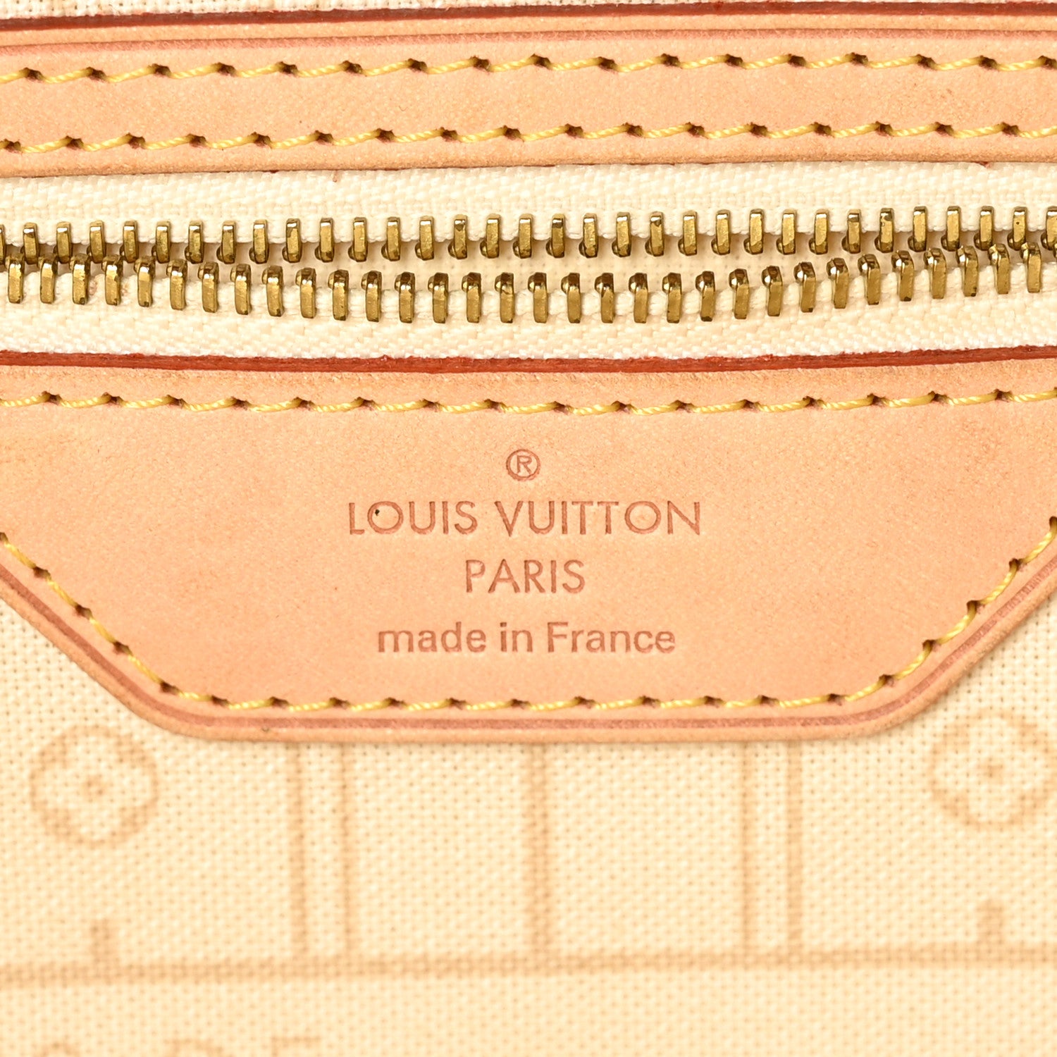 Louis Vuitton Damier Azur Neverfull MM 6 of 9