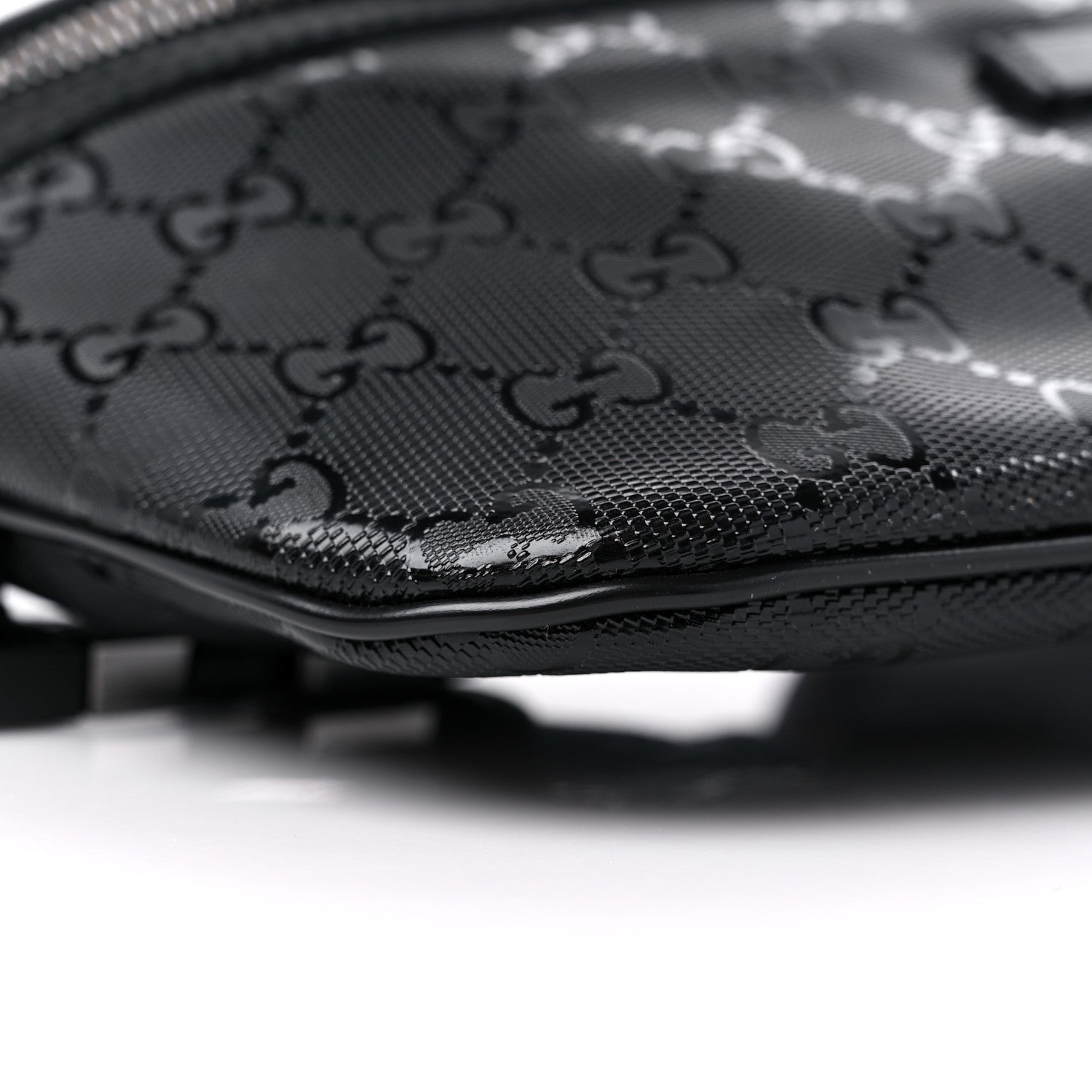Gucci Imprime Monogram Belt Bag Black 8 of 10