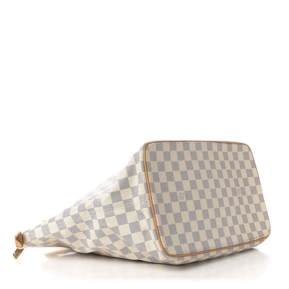 Louis Vuitton Damier Azur Saleya MM 4 of 10