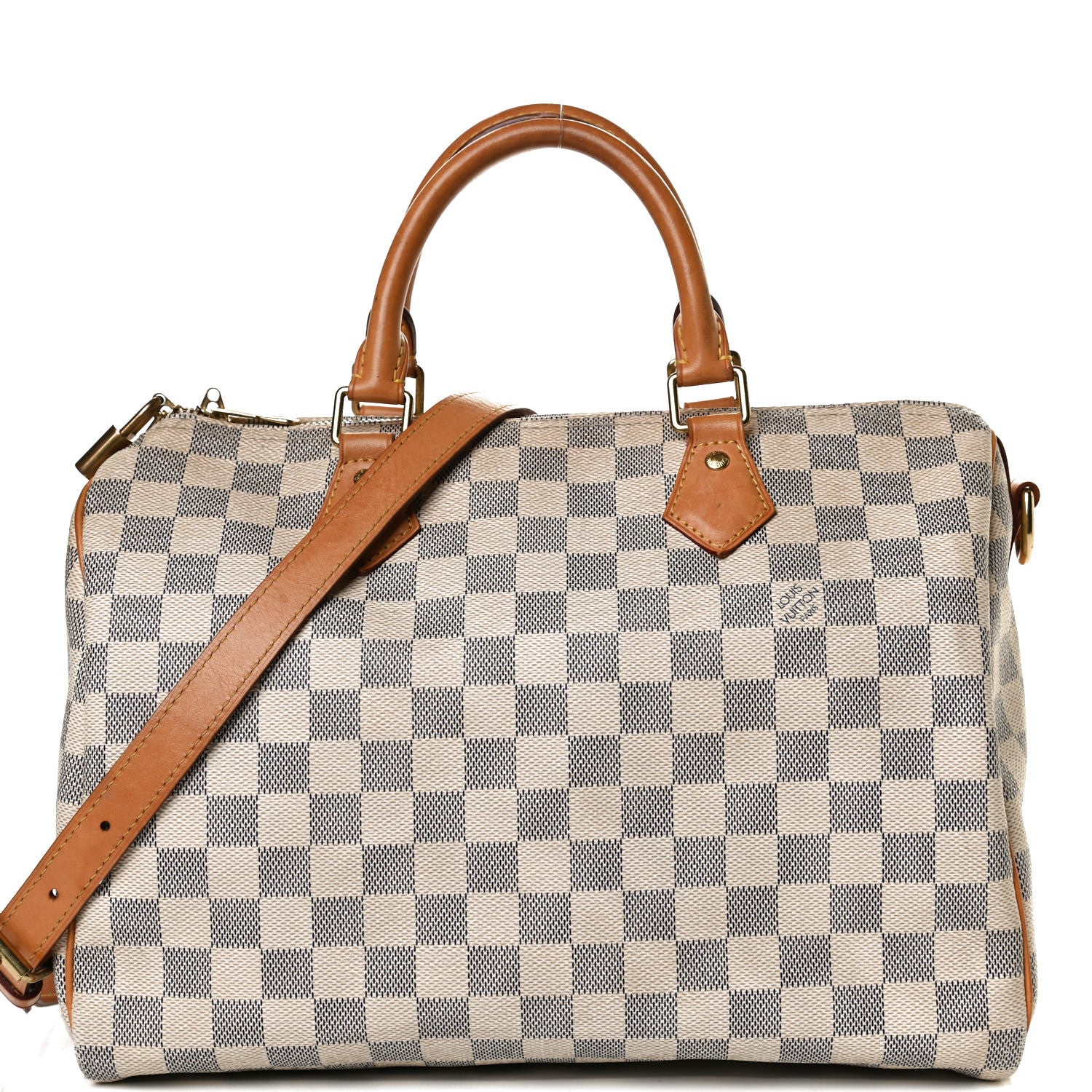 Louis Vuitton Damier Azur Speedy Bandouliere 30 8 of 13