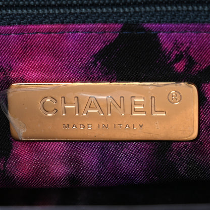 Chanel Tweed Quilted Medium Chanel 19 Flap Dark Multicolor 6 of 11