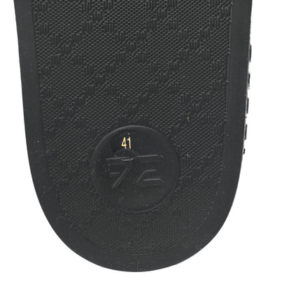 Gucci GG Supreme Monogram Berry Womens Slide Sandals 41 Beige Light Copper 7 of 10