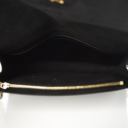 Louis Vuitton Calfskin Chain Louise GM Black 7 of 13