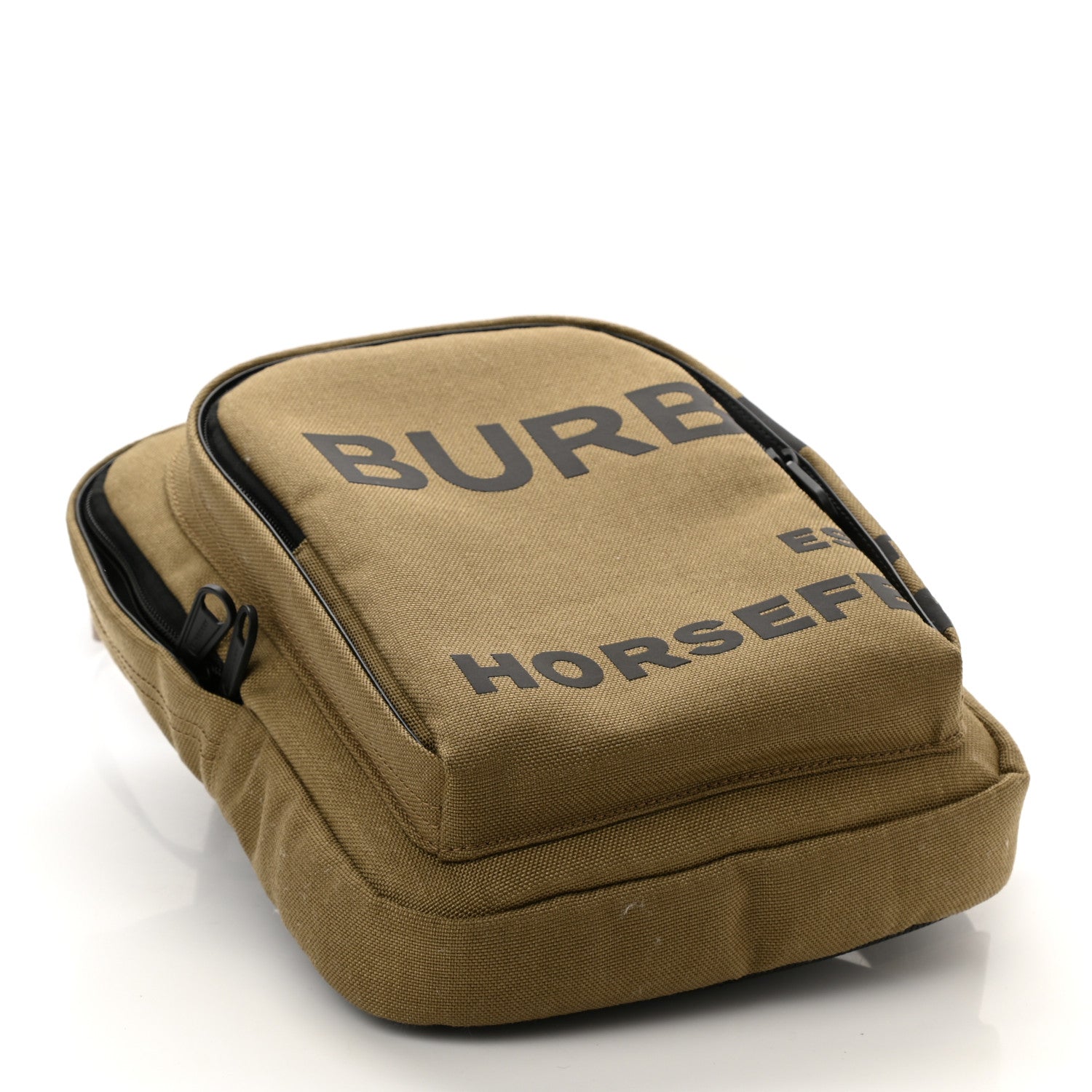 Burberry Canvas Paddy Horseferry Logo Belt Bag Moss Green 4 of 9