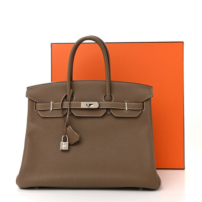 Hermes Togo Birkin 35 Etoupe 20 of 20