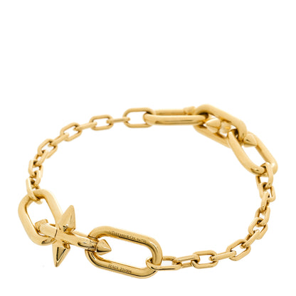 Tiffany X PHARRELL 18K Yellow Gold Medium Titan Link Station Bracelet 2 of 4