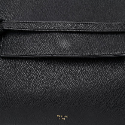 Celine Grained Calfskin Mini Belt Bag Black 9 of 15