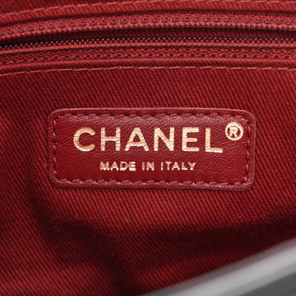 Chanel Aged Calfskin Quilted Medium Pondichery Flap Black 6 of 10