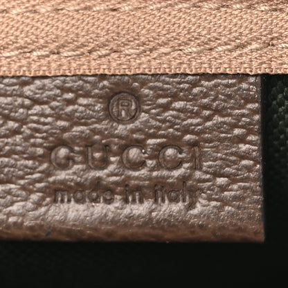 Gucci GG Monogram Web Large Giglio Tote Beige Brown 6 of 10