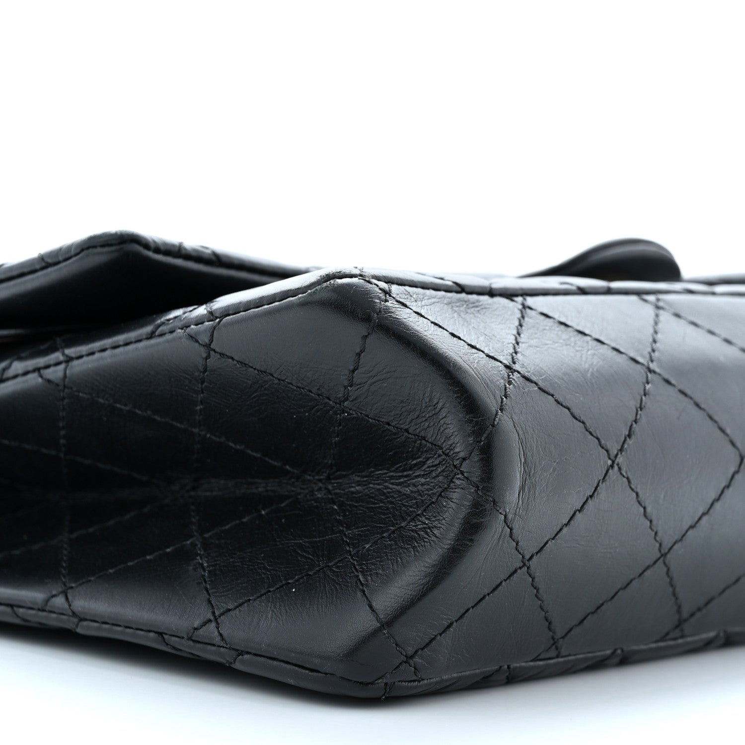 Chanel Aged Calfskin Quilted 2.55 Reissue 226 Flap Black 9 of 11