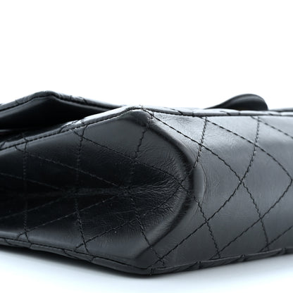 Chanel Aged Calfskin Quilted 2.55 Reissue 226 Flap Black 9 of 11