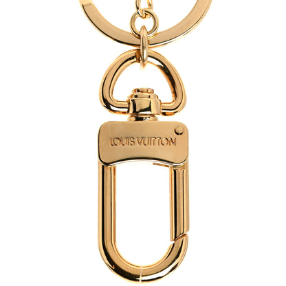 Louis Vuitton LV Facettes Bag Charm Key Holder Gold 4 of 4