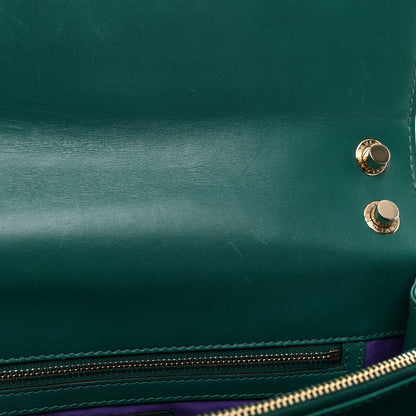 Bulgari Calfskin Serpenti Forever Shoulder Bag Emerald Green 10 of 12