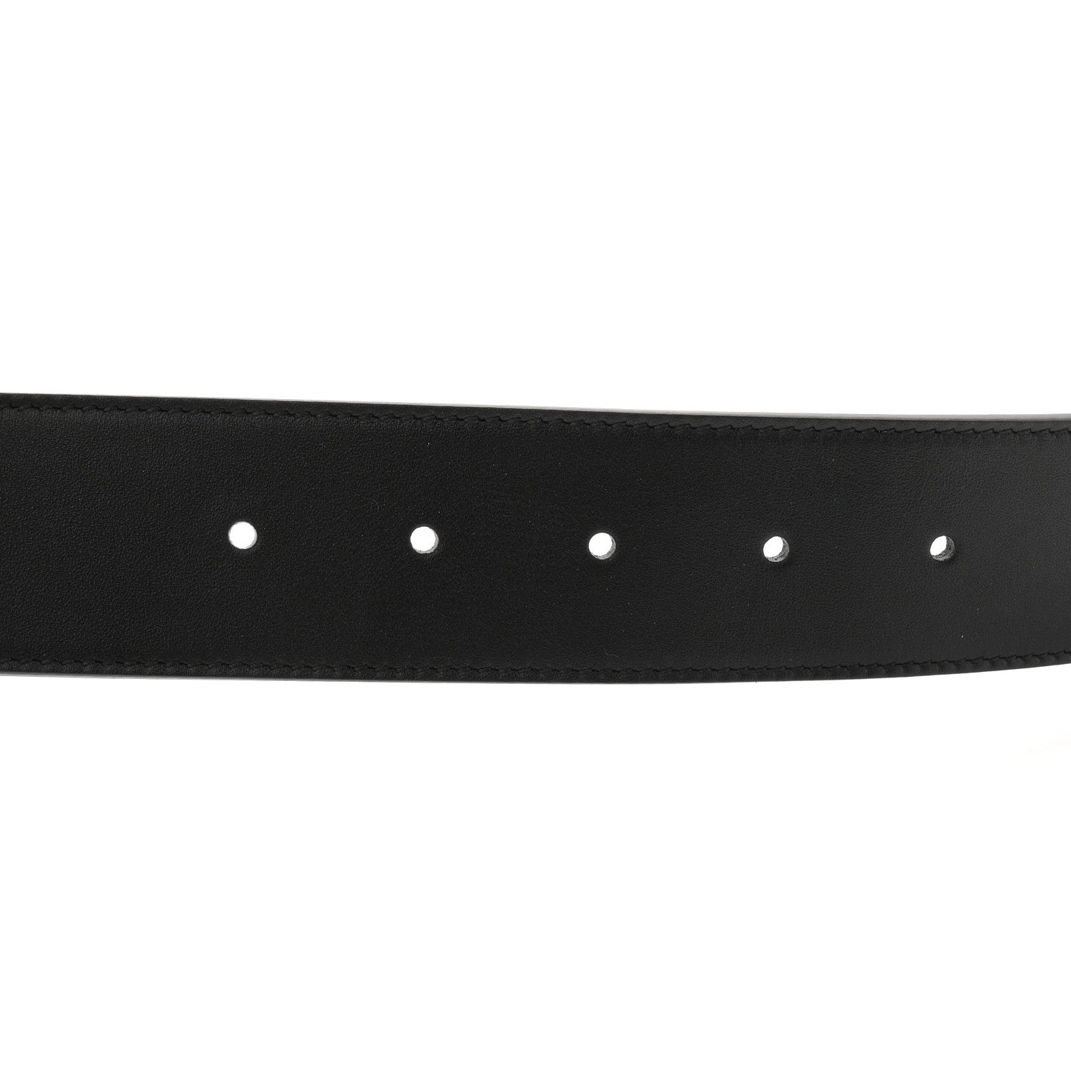 Gucci Calfskin Double G 40mm Belt 85 34 Belt Black 4 of 5