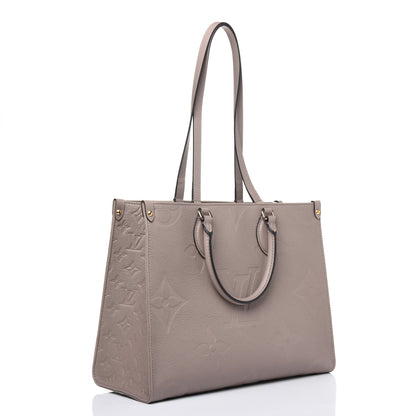 Louis Vuitton Empreinte Monogram Giant Onthego MM Tourterelle 5 of 12