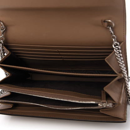 Gucci GG Supreme Monogram Mini Dionysus Chain Wallet Beige Taupe 5 of 11