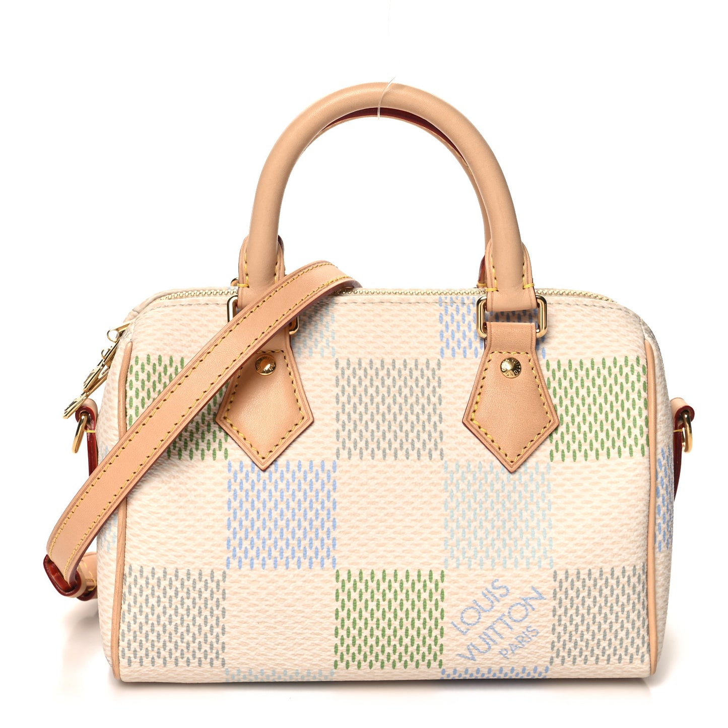 Damier Giant Speedy Bandouliere 20 Pistachio