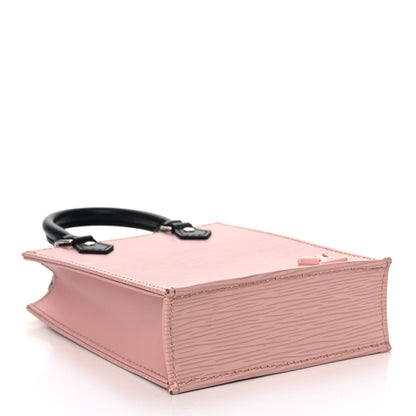 Louis Vuitton Epi Petit Sac Plat Rose Ballerine 3 of 8