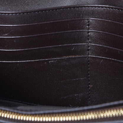 Burberry Haymarket Check Wallet With Chain Chocolate 9 of 9