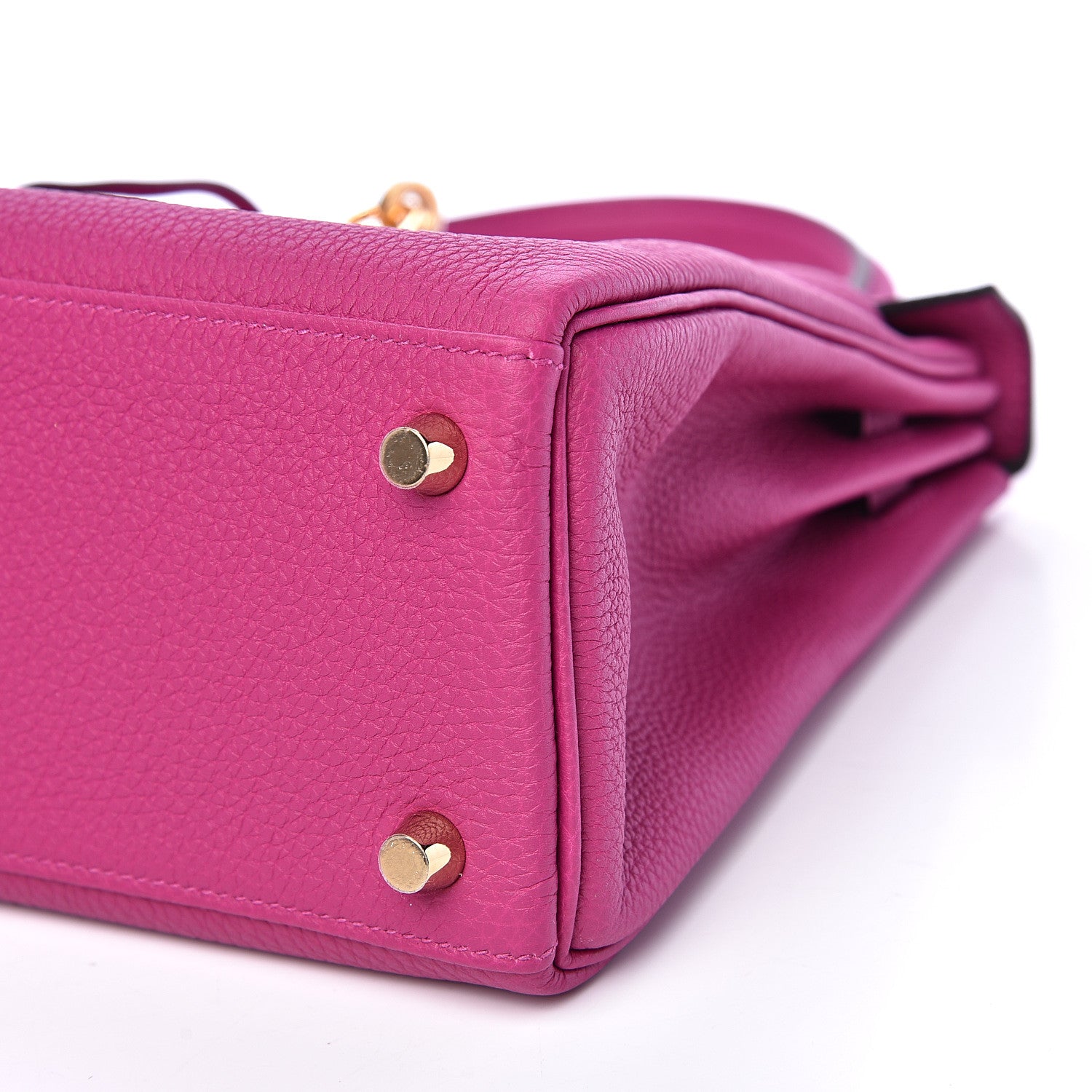 Hermes Togo Kelly Retourne 25 Rose Pourpre 28 of 30