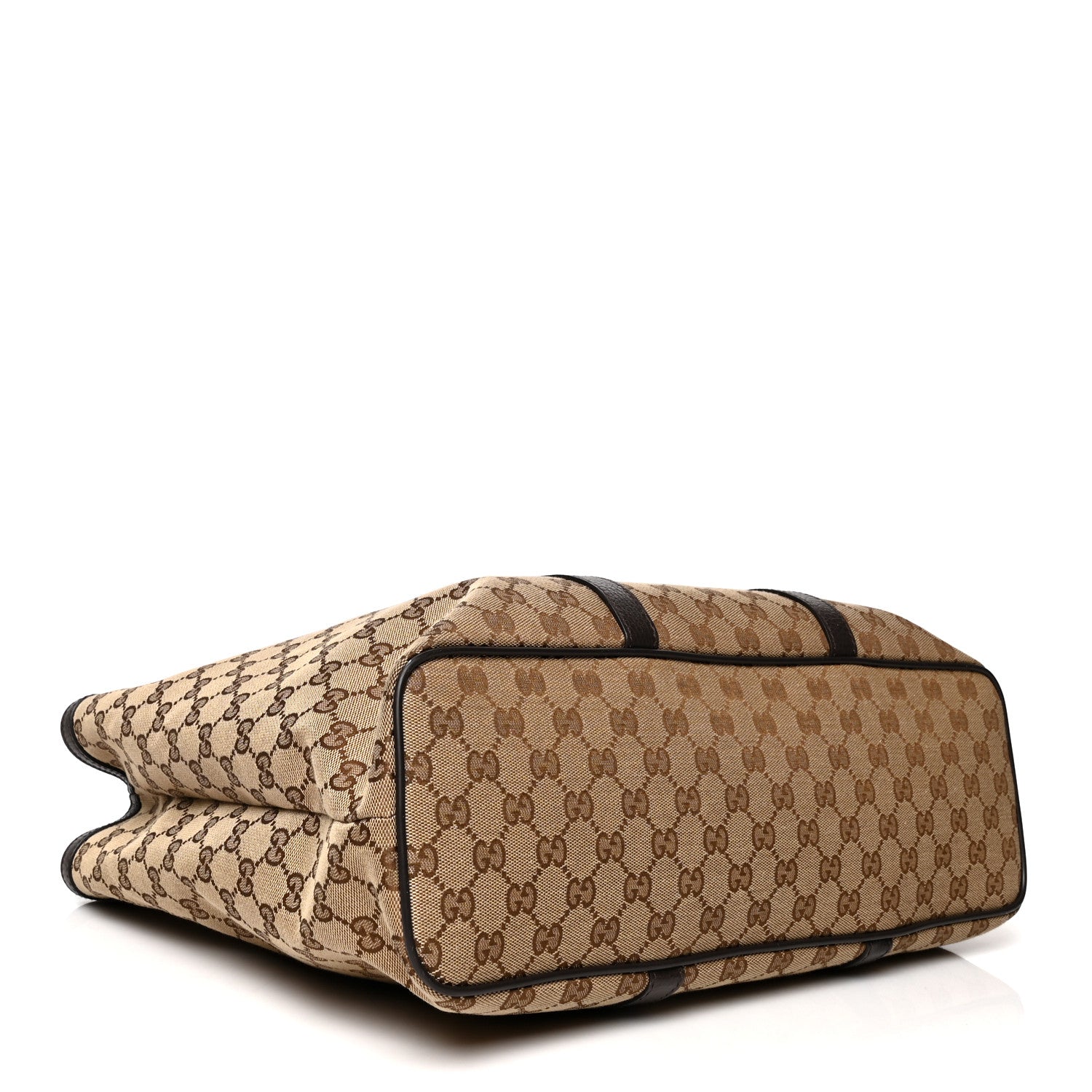 Gucci GG Monogram Large Joy Tote Bag Dark Brown 3 of 9