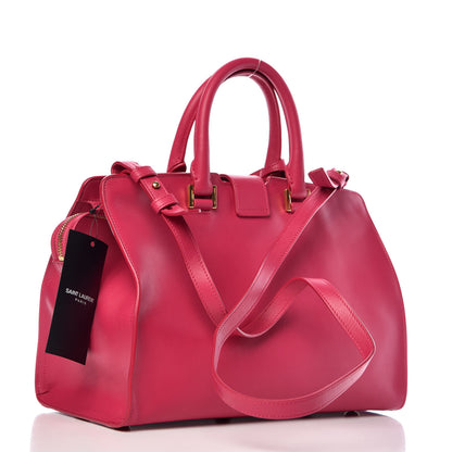 Saint Laurent Calfskin Small Classic Y Cabas Fuchsia 3 of 14