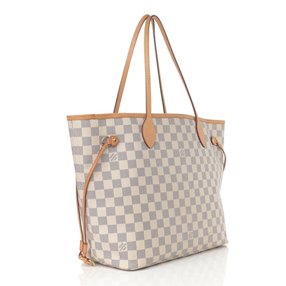 Louis Vuitton Damier Azur Neverfull MM 3 of 10