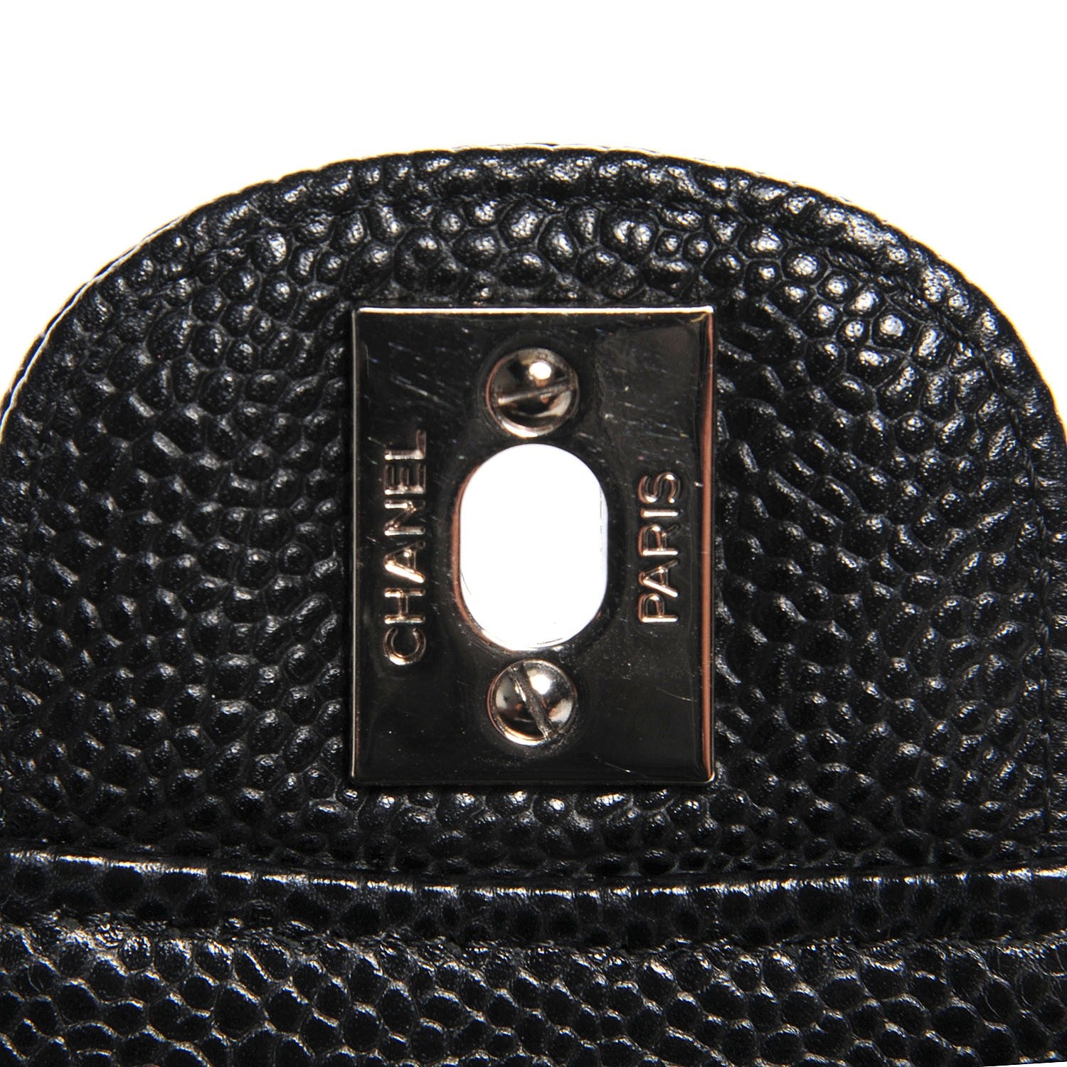 Chanel Caviar Quilted Medium Double Flap Black 6 of 9