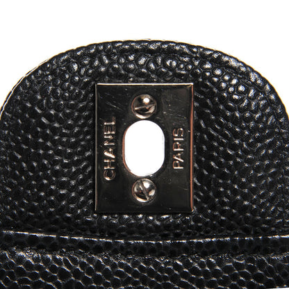 Chanel Caviar Quilted Medium Double Flap Black 6 of 9