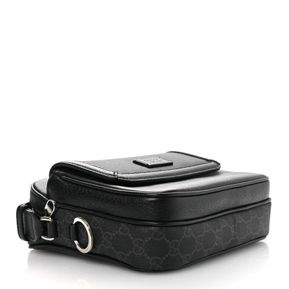 Gucci GG Supreme Monogram Small Crossbody Bag Black 4 of 11