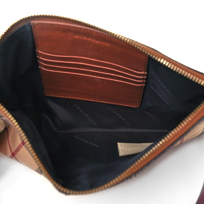 Burberry Haymarket Check Derby Peyton Crossbody Clutch Bag 4 of 8