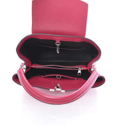 Louis Vuitton Taurillon Capucines MM Fuchsia 5 of 17