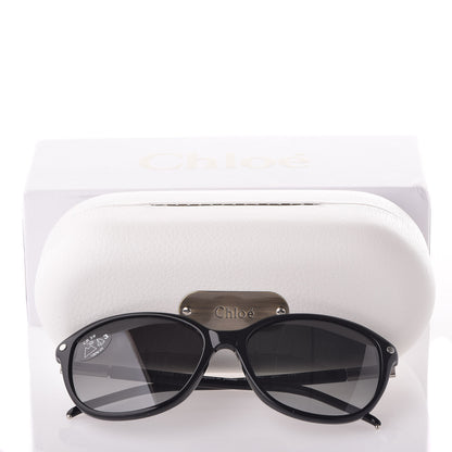 Chloe Round Sunglasses CL2253 Black 8 of 8