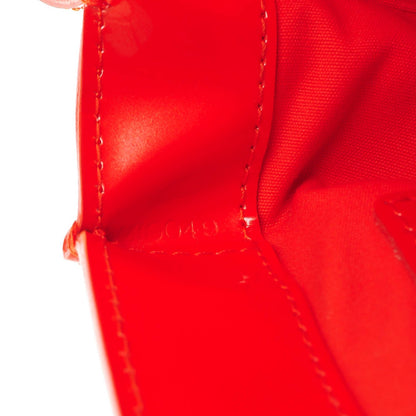 Louis Vuitton Vernis Wilshire PM Orange Sunset 7 of 7
