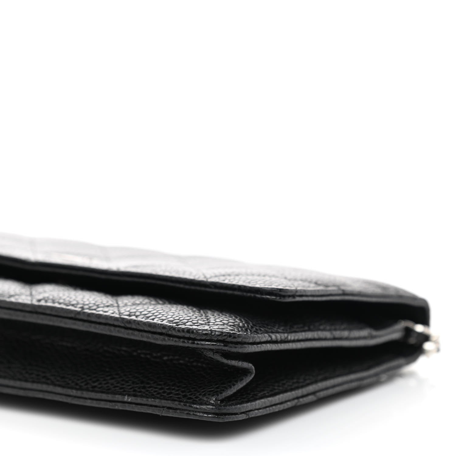 Chanel Caviar Quilted Wallet On Chain WOC Black 11 of 12