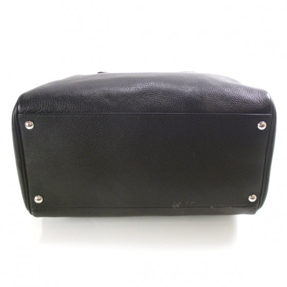 SALVATOREFERRAGAMOLeatherIsabelDoctorBagBlack