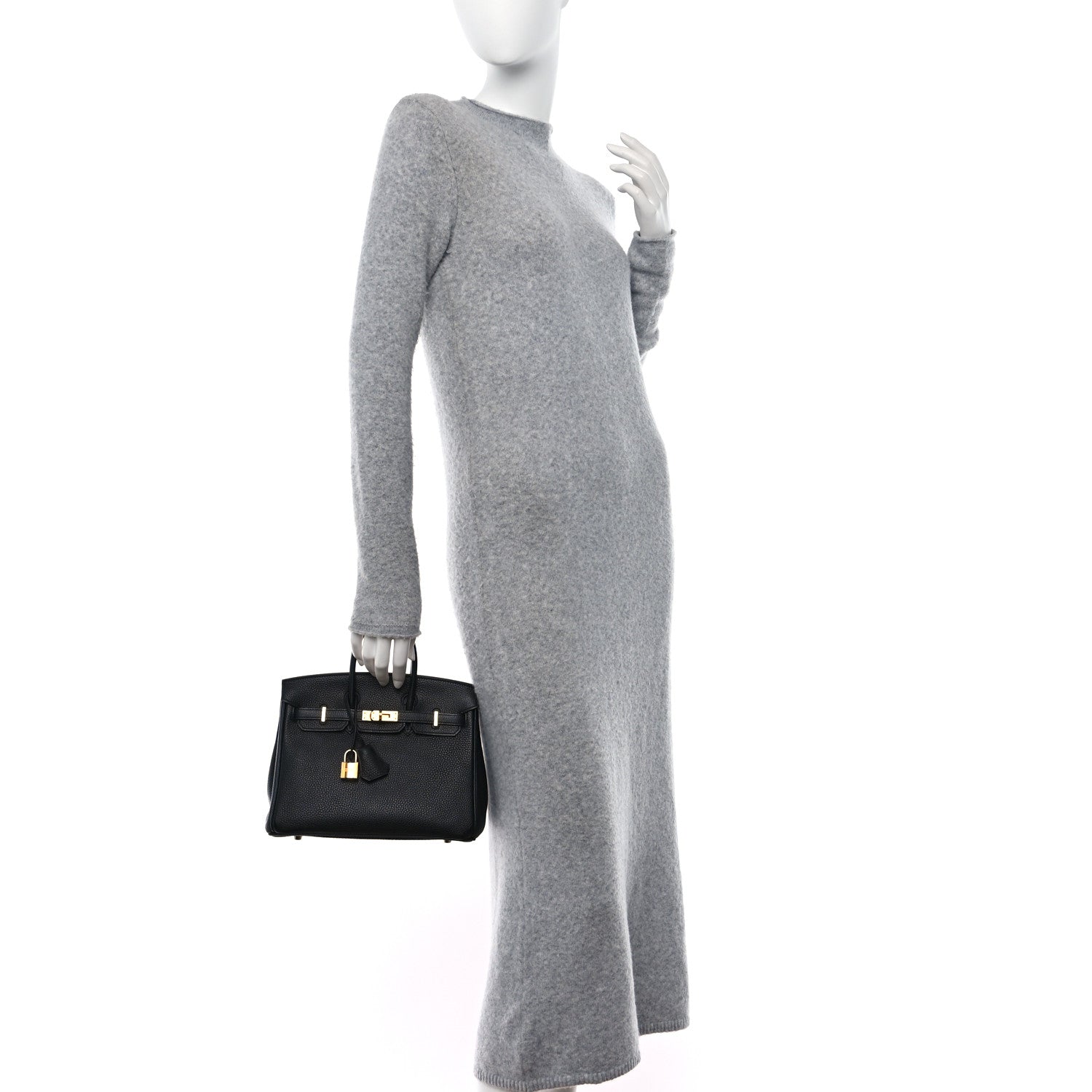 Hermes Togo Birkin 25 Black 2 of 10