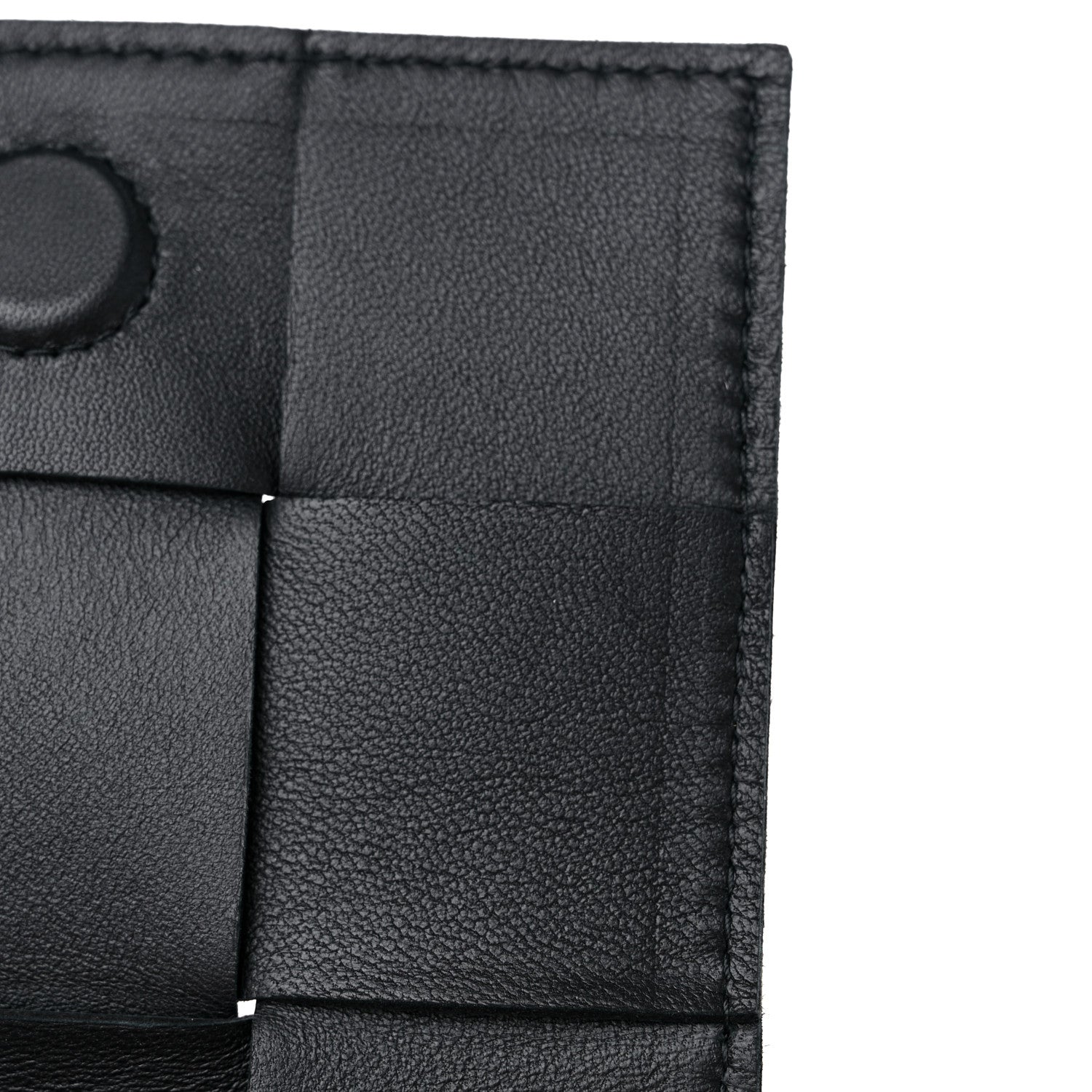 Bottega Veneta Lambskin Maxi Intrecciato Extra Mini Cassette Crossbody Bag Black 9 of 9