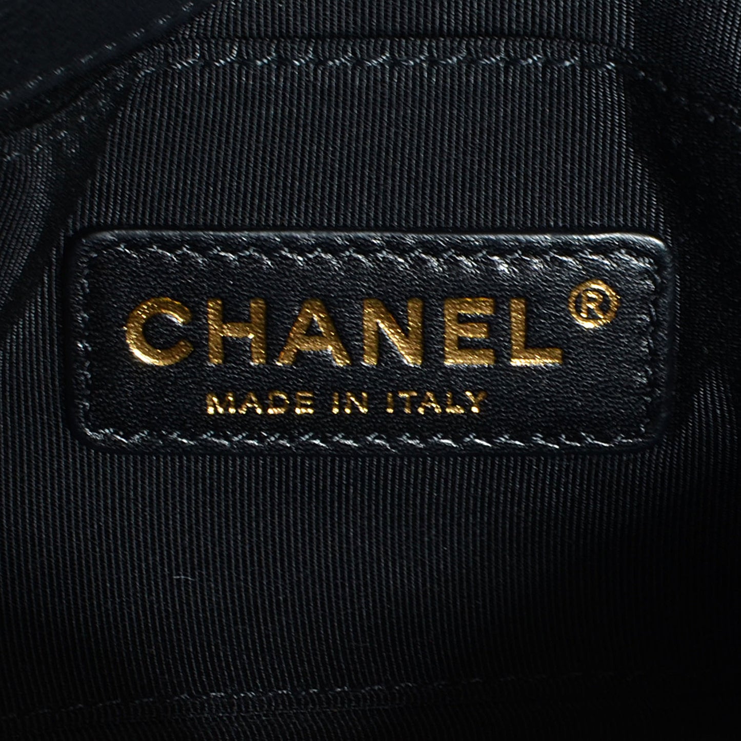 Calfskin Mini Chain Me Flap Black