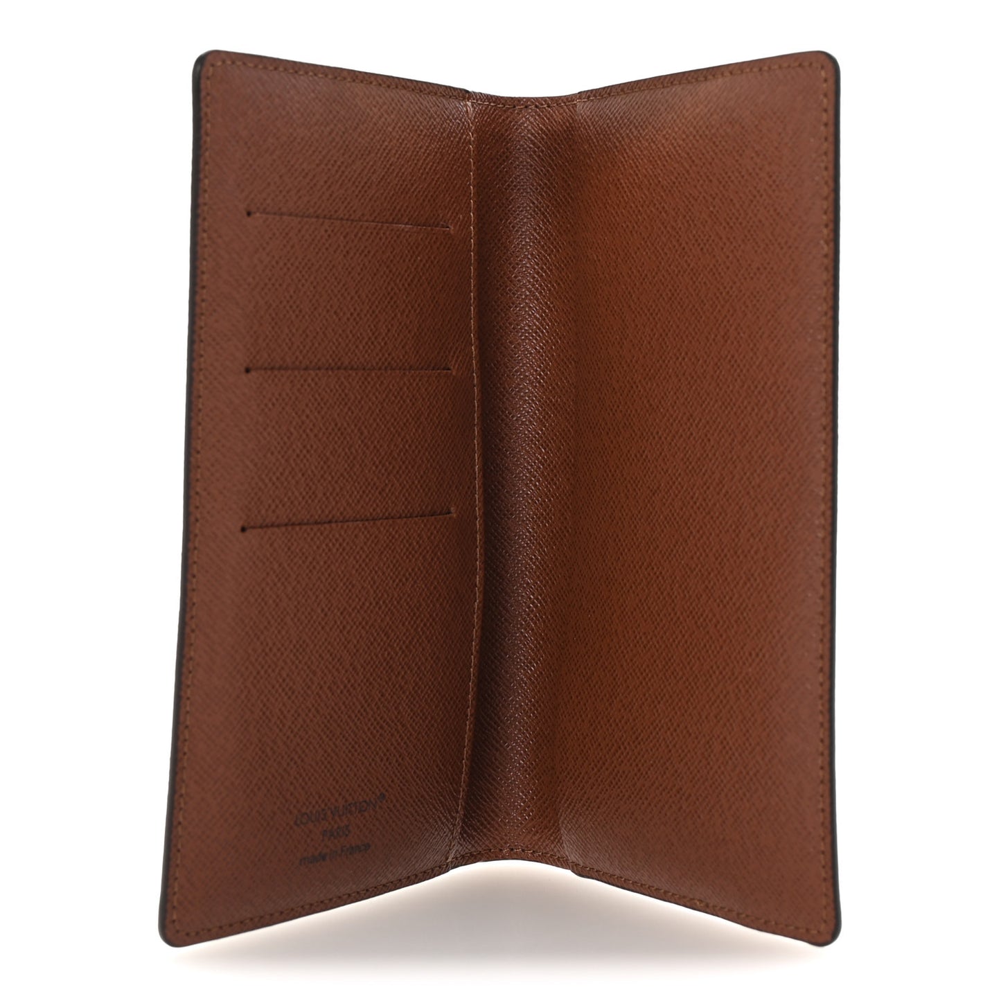 Monogram Checkbook Holder Case Wallet