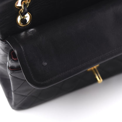Chanel Lambskin Quilted Small Double Flap Black 12 of 12