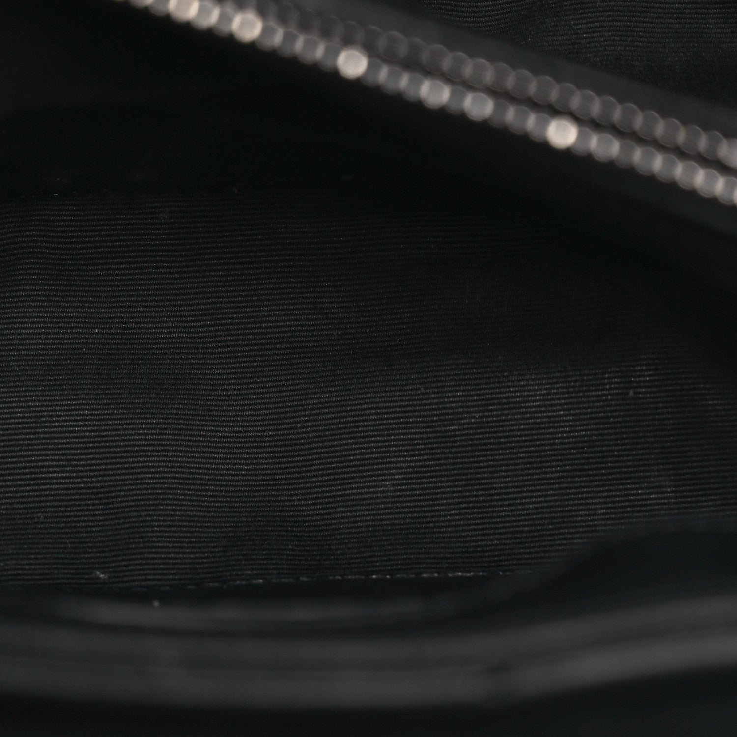 Saint Laurent Calfskin Y Quilted Monogram Small Loulou Chain Satchel Black 9 of 17