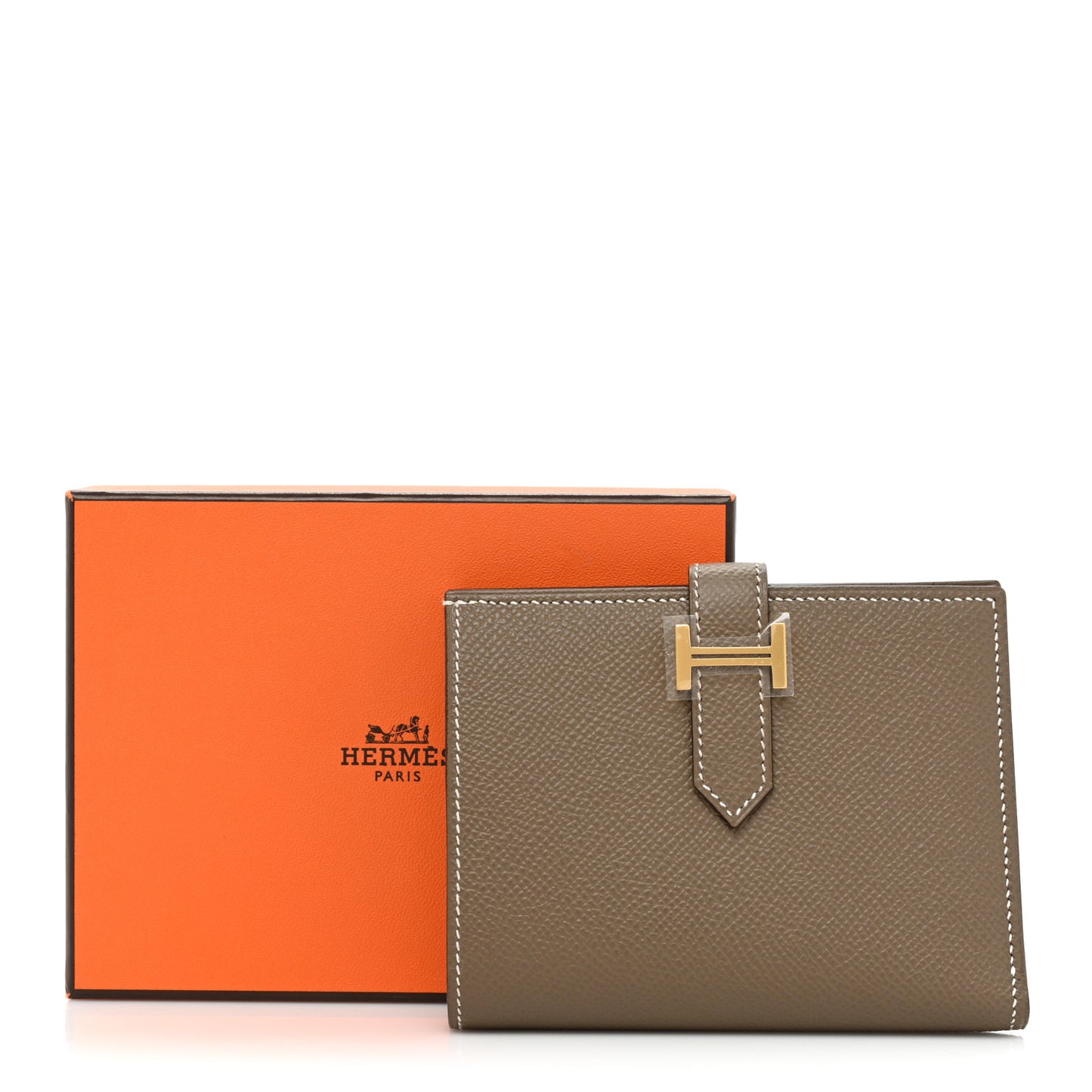 Epsom Bearn Compact Wallet Etoupe