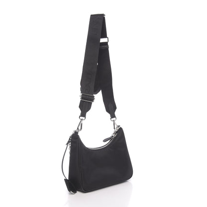 Prada Nylon Re-Edition 2005 Shoulder Bag Black 3 of 11