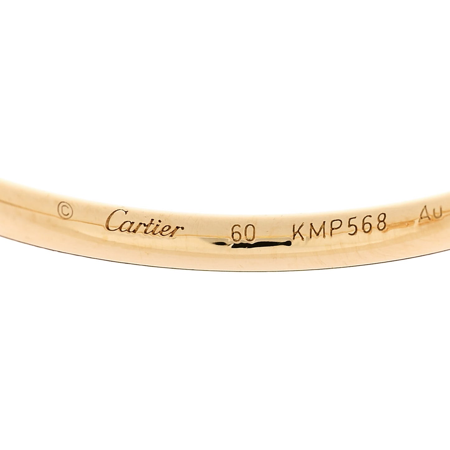 18K Yellow Gold Small Juste Un Clou Ring 60 9