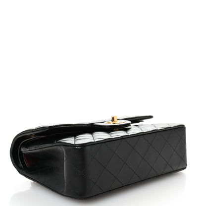 Chanel Lambskin Quilted Small Double Flap Black 4 of 10