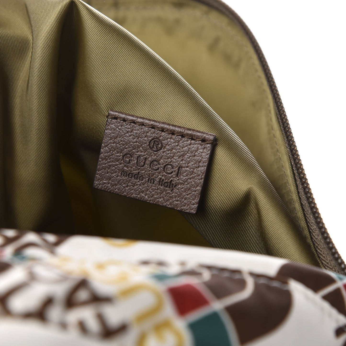 X THE NORTH FACE Econyl Nylon Medium Backpack Brown White