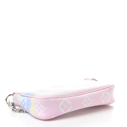 Louis Vuitton Monogram Escale Mini Pochette Accessories Pastel 4 of 7